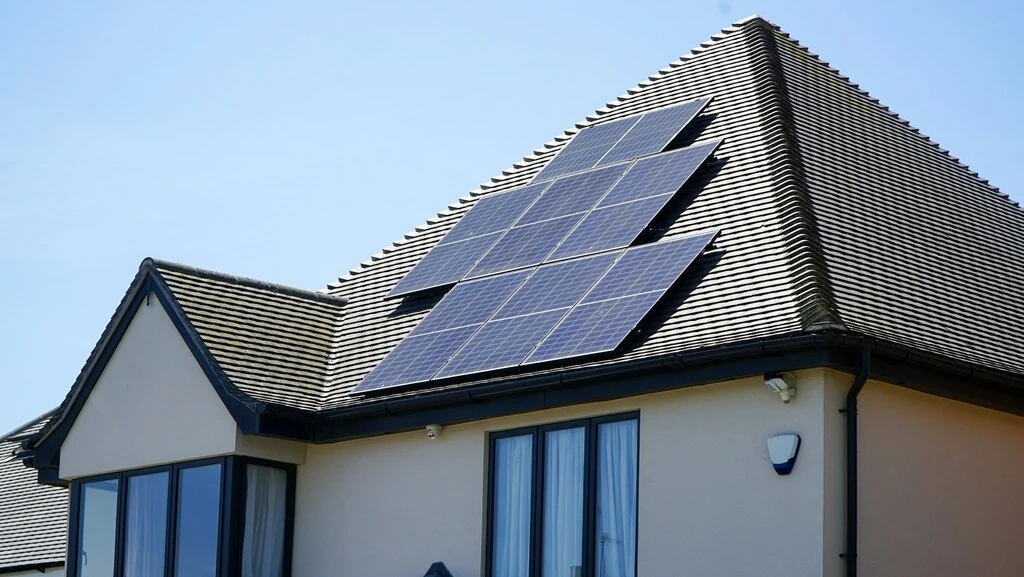 electrical panel on the roof